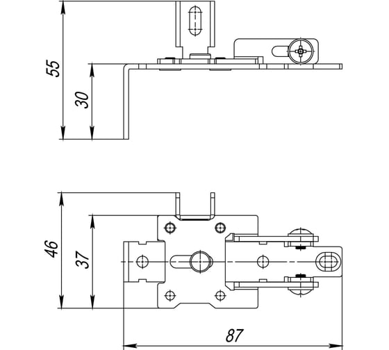 Регулировочный кронштейн ARMADILLO SLD.Comfort-PRO/telescope.tuning bracket 43231