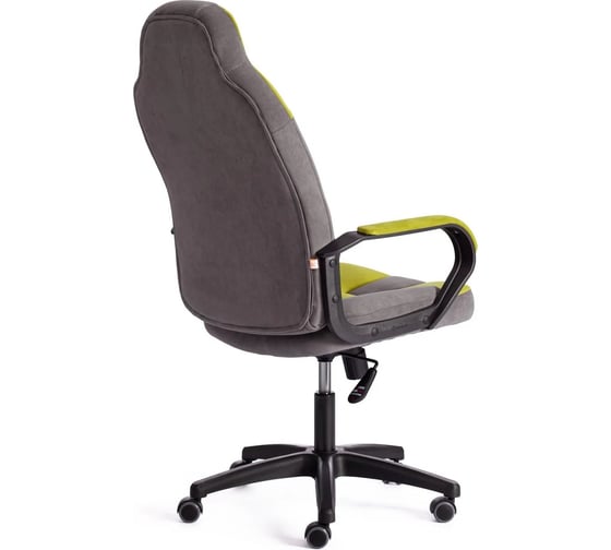Кресло Tetchair neo 2 (22) 29/23 флок, серый/олива 19577