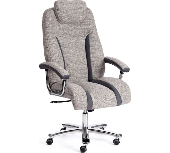 Кресло Tetchair trust (max) mj190-21/tw-12 ткань, серый/серый 19893