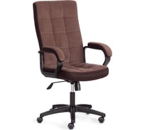 Кресло Tetchair trendy (22) 6/tw-24 флок/ткань, коричневый 19463