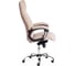 Кресло Tetchair boss lux 7/7/06 флок, бежевый/бежевый перфорированный 19392 6