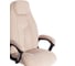 Кресло Tetchair boss lux 7/7/06 флок, бежевый/бежевый перфорированный 19392 11