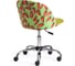 Кресло Tetchair melody botanica 03 pepper/23 ткань/флок, олива 19027 5