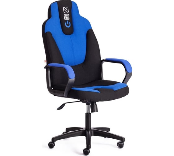 Кресло Tetchair neo 2 (22) 2603/2601 ткань, черный/синий 19575