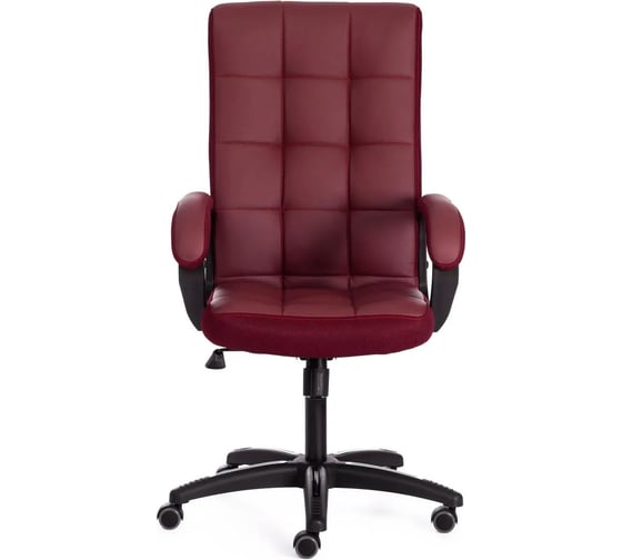 Кресло Tetchair trendy (22) 36-7/13 кожзам/ткань, бордо/бордо 19518