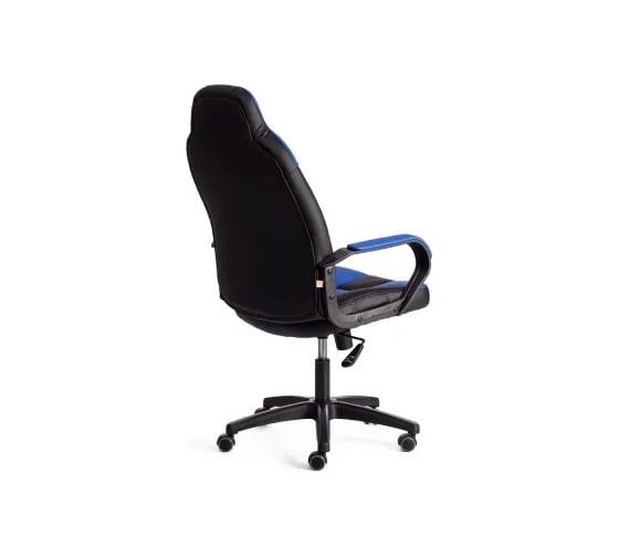 Кресло Tetchair neo 2 (22) 36-6/36-39 кожзам, черный/синий 19573