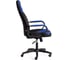 Кресло Tetchair neo 2 (22) 36-6/36-39 кожзам, черный/синий 19573 6