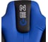Кресло Tetchair neo 2 (22) 36-6/36-39 кожзам, черный/синий 19573 10