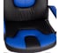 Кресло Tetchair neo 2 (22) 36-6/36-39 кожзам, черный/синий 19573 11