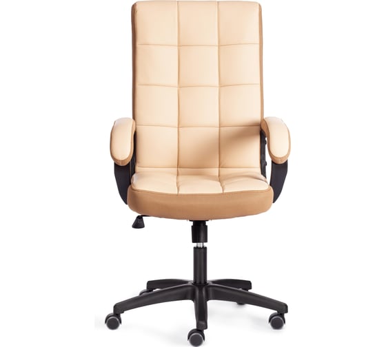 Кресло Tetchair trendy (22) 36-34/21 кожзам/ткань, бежевый/бронзовый 19517
