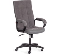 Кресло Tetchair trendy (22) 29/tw-12 флок/ткань, серый 19520