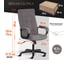 Кресло Tetchair trendy (22) 29/tw-12 флок/ткань, серый 19520 9