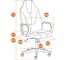Кресло Tetchair neo 2 (22) 36-36/36-34 кожзам, коричневый/бежевый 19568 5