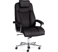 Кресло Tetchair trust (max) 36-6/36-6/36-6/06 кожзам, черный/черный, стеганный/черный 19891