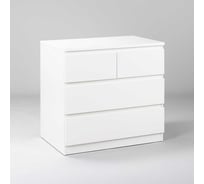 Комод Гуд ЛАКК МАЛЬТА 4 ящика, 80x48x76 см, белый 2.05.02.050.1