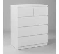 Комод Гуд ЛАКК МАЛЬТА 5 ящиков, 80x48x98 см, белый 2.05.02.080.1