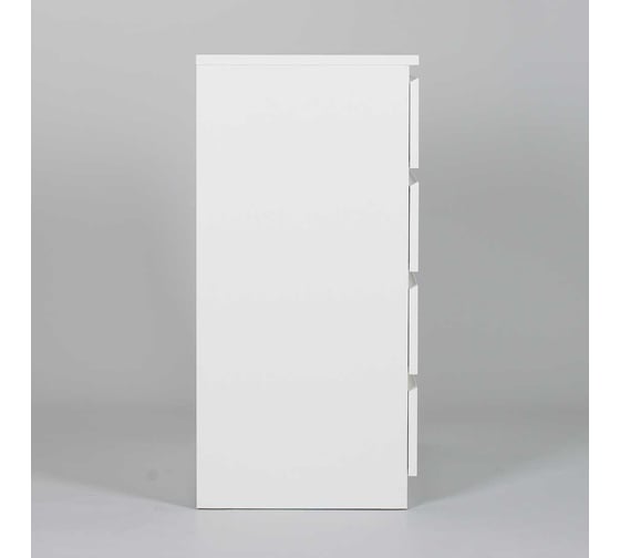 Комод Шведский Стандарт МАЛЬТА 5 ящиков, 80x48x98 см, белый 2.05.02.080.1