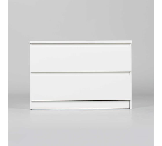 Комод Шведский Стандарт МАЛЬТА 2 ящика, 80x48x54 см, белый 2.05.02.020.1