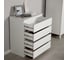 Комод Гуд ЛАКК МАЛЬТА 4 ящика, 80x48x98 см, белый 2.05.02.070.1 12