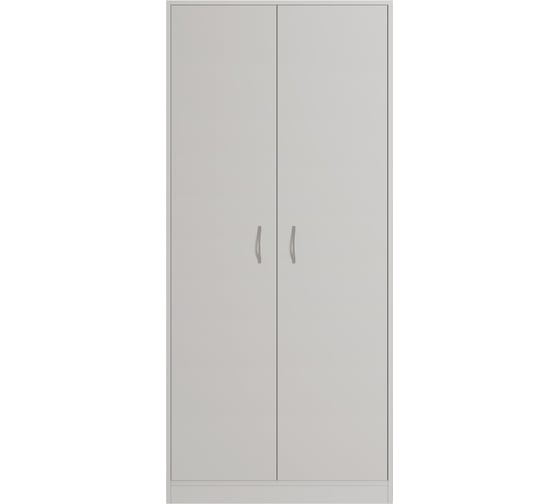 Шкаф Шведский Стандарт ОРИОН 2 двери, 79x55x175 см, белый 2.01.01.020.1