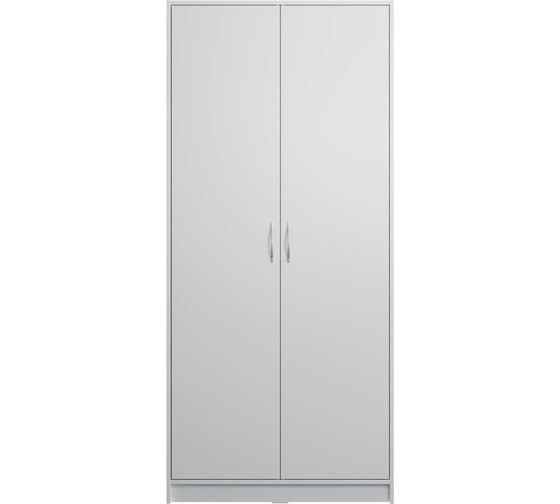 Шкаф Шведский Стандарт ОРИОН 2 двери, 79x55x175 см, белый 2.01.01.020.1