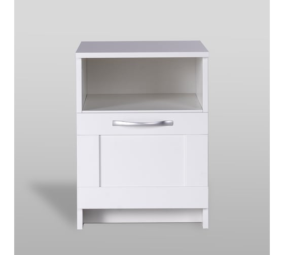 Прикроватная тумба Шведский Стандарт СИРИУС 1 ящик, 41x39x53 см, белая 2.02.03.010.1