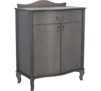 Комод Мебелик Джульетта с распашными дверцами, серый ясень 5974