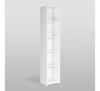 Стеллаж Шведский Стандарт СИРИУС 5 полок, 39x34x190 см, белый 2.02.07.150.1