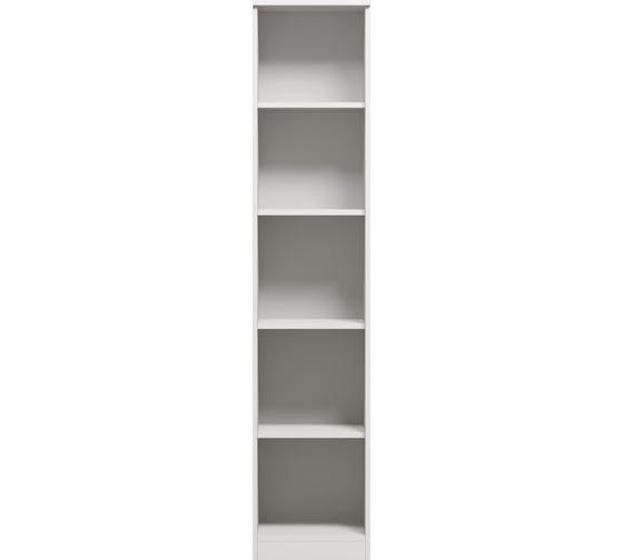 Стеллаж Шведский Стандарт СИРИУС 5 полок, 39x34x190 см, белый 2.02.07.150.1