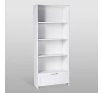 Стеллаж Гуд ЛАКК СИРИУС 1 ящик, 78x34x190 см, белый 2.02.07.100.1