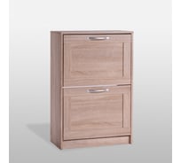 Тумба для обуви Гуд ЛАКК СИРИУС 60x25x89 см, бежевая, дуб сонома 2.02.10.430.3