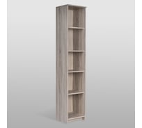 Стеллаж Гуд ЛАКК СИРИУС 5 полок, 39x34x190 см, бежевый, дуб сонома 2.02.07.150.3