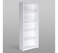 Стеллаж Шведский Стандарт СИРИУС 5 полок, 78x34x190 см, белый 2.02.07.120.1
