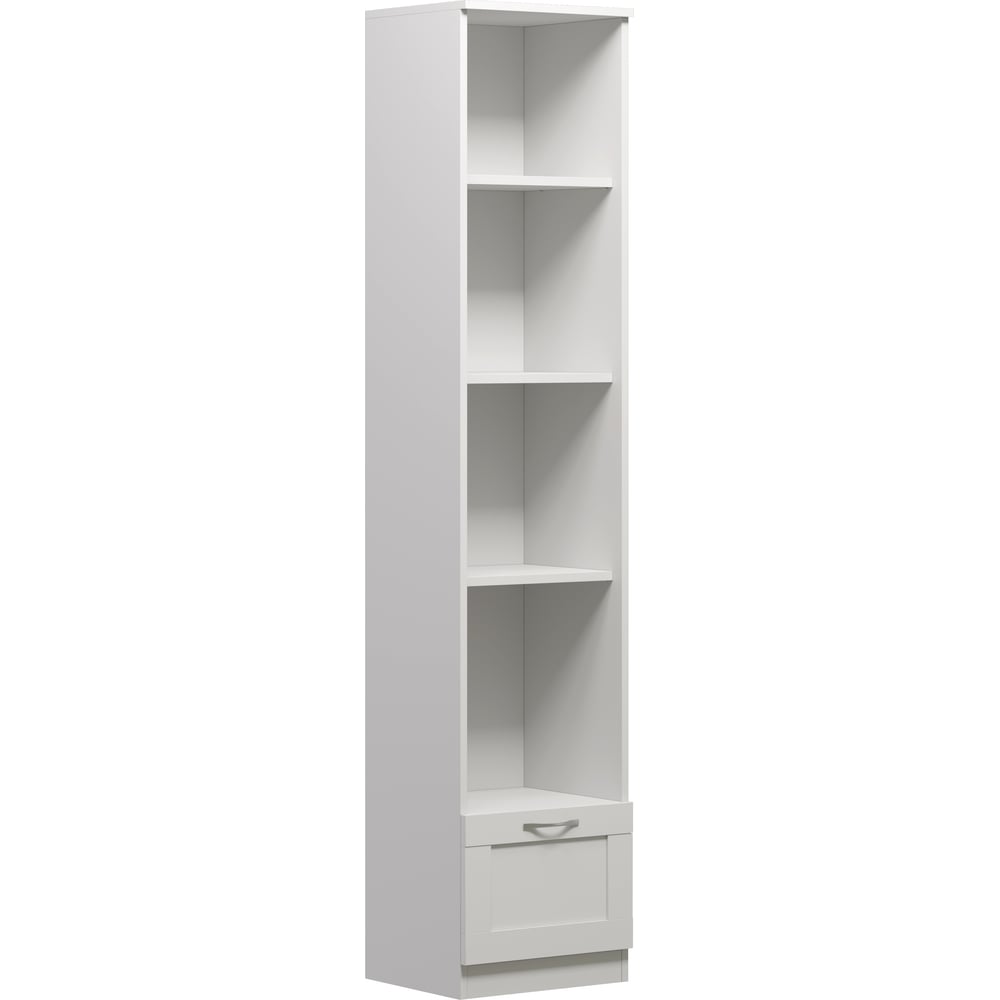 Стеллаж Шведский Стандарт СИРИУС 1 ящик, 39x34x190 см, белый 2.02.07 ...