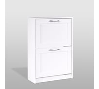 Тумба для обуви Гуд ЛАКК СИРИУС 60x25x89 см, белая 2.02.10.430.1