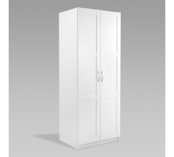 Шкаф Гуд ЛАКК ПЕГАС 2 сборных двери, 78x58x202 см, белый 2.04.01.080.1 1