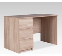Письменный стол Гуд ЛАКК КАСТОР 3 ящика, 115x65x75 см, бежевый, дуб сонома 2.03.06.090.3