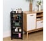 Широкая передвижная этажерка HOMSU черная, 5 ярусов HOM-1397 3