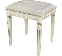 Банкетка Мебелик Васко В 107Н слоновая кость/золото, атина ваниль 8160