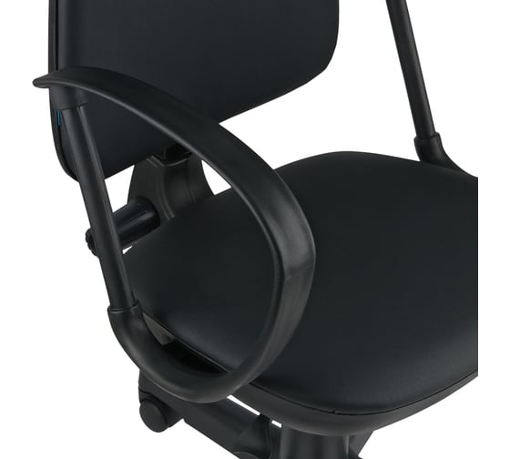 Кресло оператора Helmi hl-m30 престиж, кожзам черный 342080
