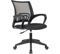 Кресло оператора Helmi hl-m95 r 695 airy, спинка сетка черная/сиденье ткань tw черная, пиастра 348711