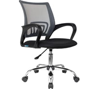 Кресло оператора Helmi hl-m95 r 695 airy, спинка сетка серая/сиденье ткань tw черная, пиастра 348713