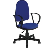 Кресло оператора Helmi hl-m30 престиж, ткань синяя с черным 342086