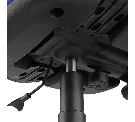Кресло оператора Helmi hl-m30 престиж, ткань синяя с черным 342086