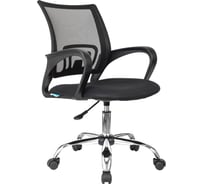 Кресло оператора Helmi hl-m95 r 695 airy, сн, спинка сетка черная/сиденье ткань tw черная, пиастра 348715