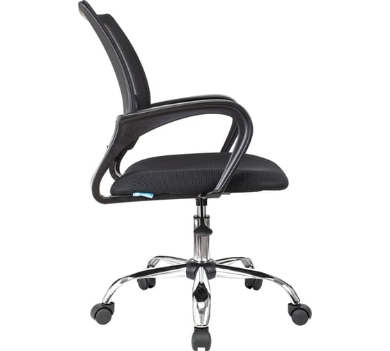 Кресло оператора Helmi hl-m95 r 695 airy, сн, спинка сетка черная/сиденье ткань tw черная, пиастра 348715