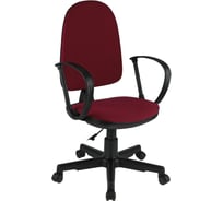 Кресло оператора Helmi hl-m30 престиж, ткань бордовая 2а 342081