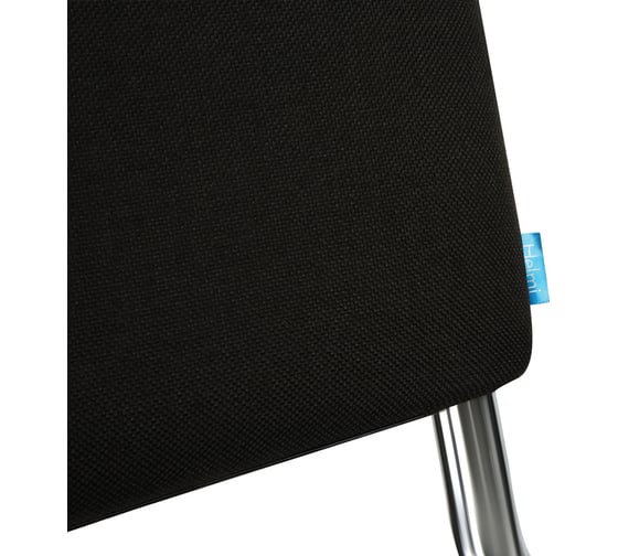 Стул Helmi hl-f01 изо, каркас хром, обивка ткань черная 330632