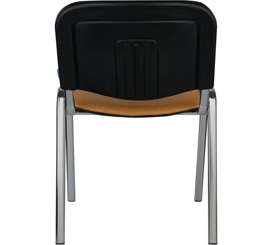 Стул Helmi hl-f01 изо, каркас хром, обивка кожзам песочный 330631