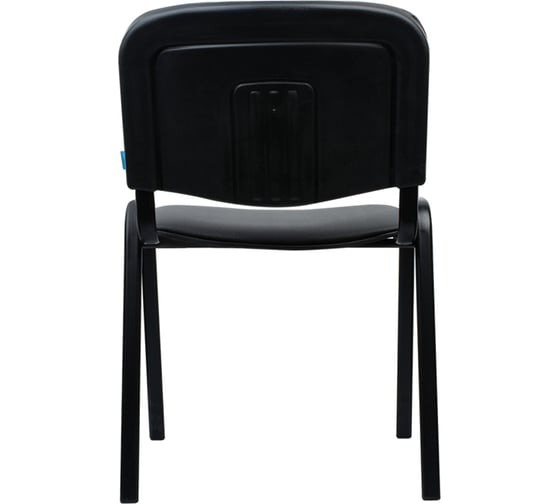 Стул Helmi hl-f01 изо, каркас черный, обивка кожзам черный 330634